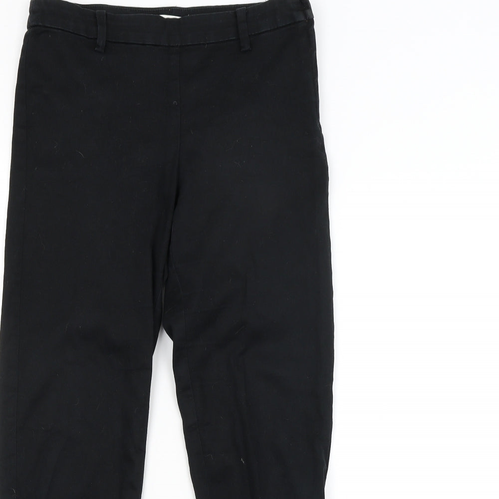 Womens UK Size 6 H&M Regular Fit  Black Trousers