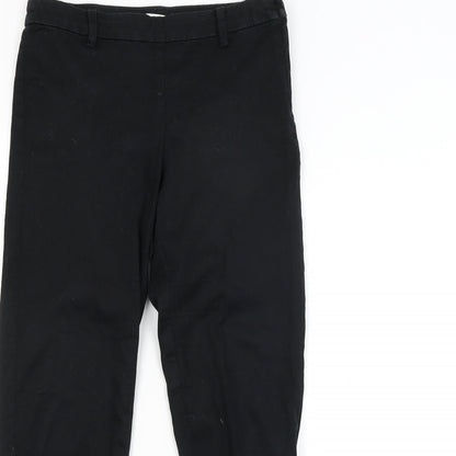 Womens UK Size 6 H&M Regular Fit  Black Trousers