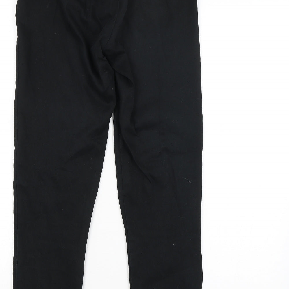 Womens UK Size 6 H&M Regular Fit  Black Trousers