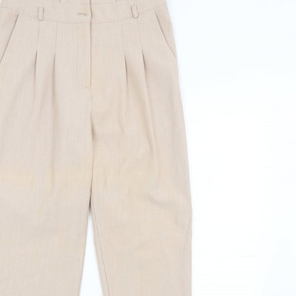 NIKKA Womens Beige   Trousers  Size 12 L27 in