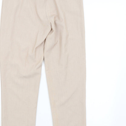 NIKKA Womens Beige   Trousers  Size 12 L27 in