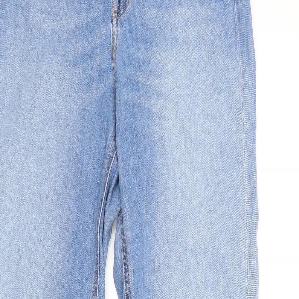Womens UK Size  H&M Regular Fit Skinny Blue Jeans