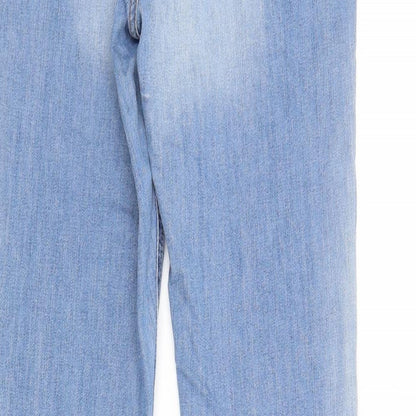 Womens UK Size  H&M Regular Fit Skinny Blue Jeans