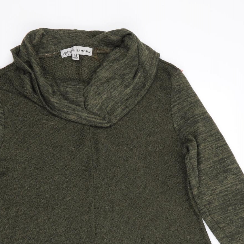 Absolutely Famous Womens Green   Pullover Jumper Size M