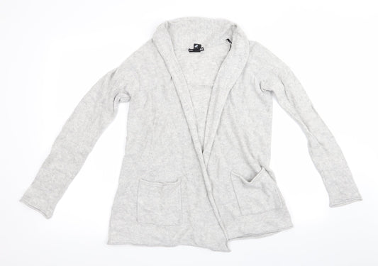 Womens UK Size 6 H&M Grey Cardigan Jumper