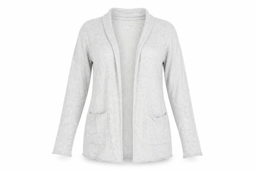Womens UK Size 6 H&M Grey Cardigan Jumper