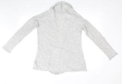 Womens UK Size 6 H&M Grey Cardigan Jumper