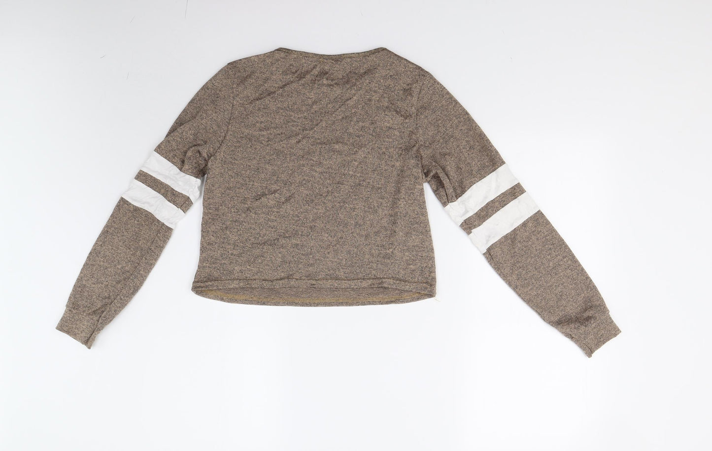 Boohoo Womens Brown   Pullover Jumper Size M