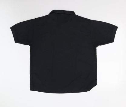 Screen Stars Mens Blue    Polo Size XL  - Aviation