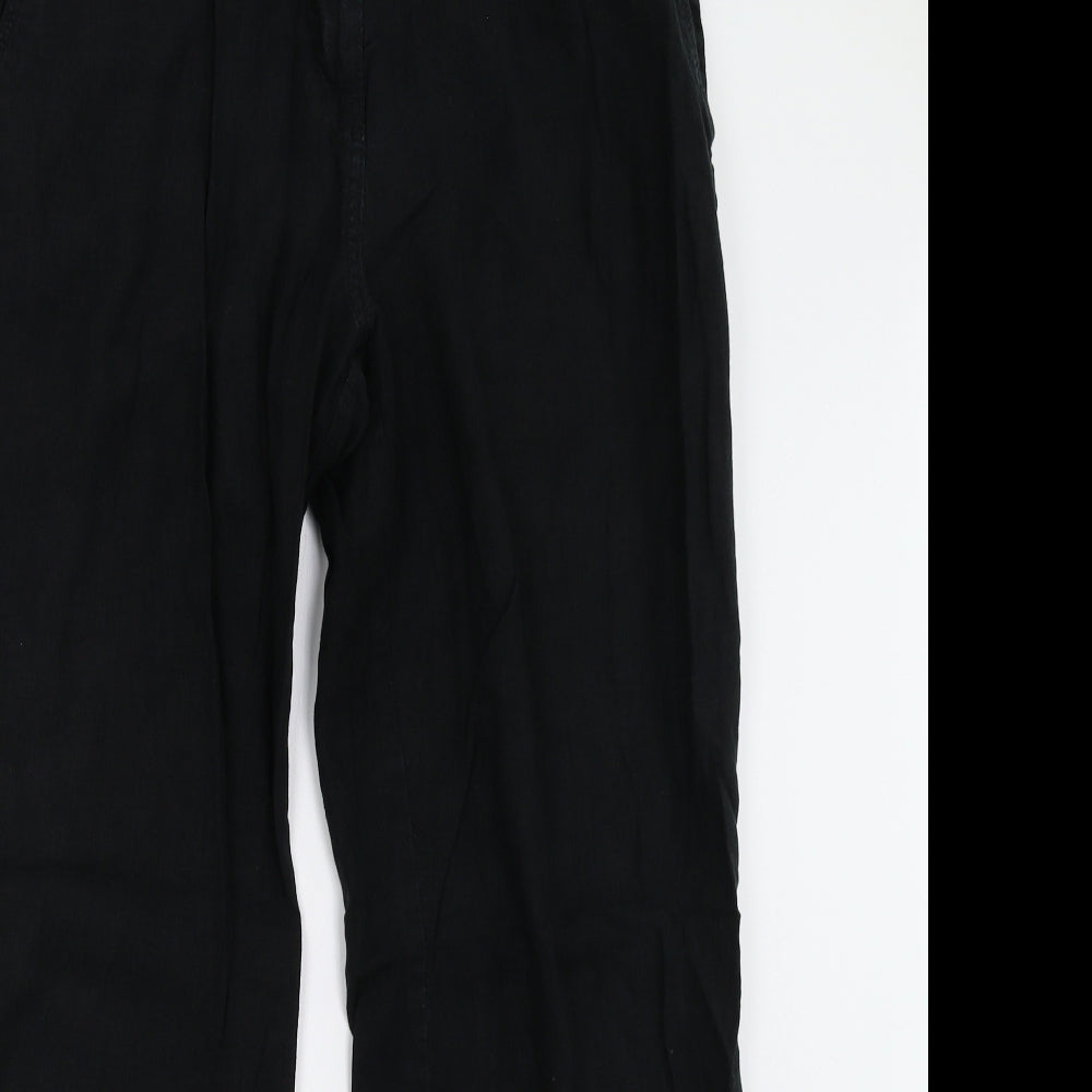 Womens UK Size 16 NEXT Regular Fit  Black Trousers