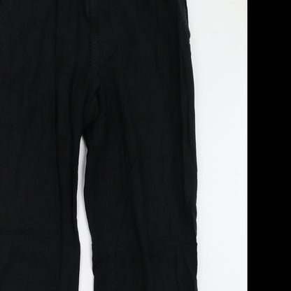 Womens UK Size 16 NEXT Regular Fit  Black Trousers