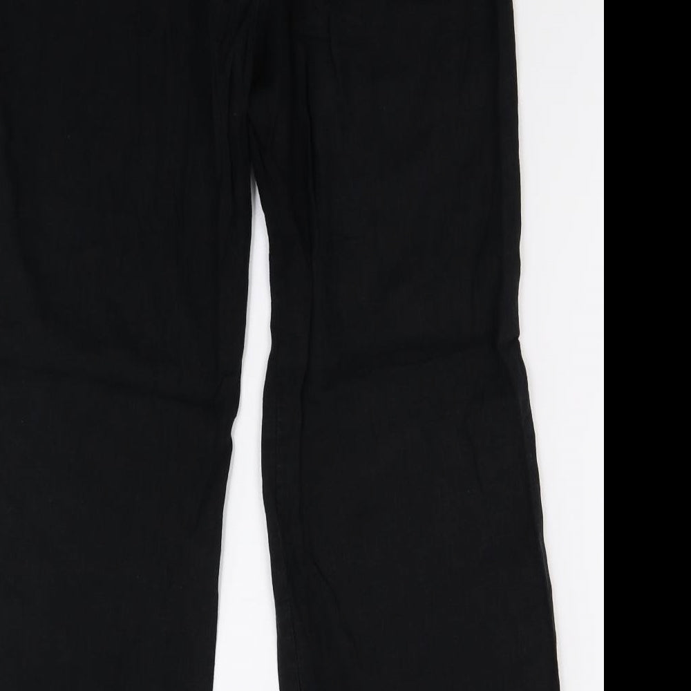 Womens UK Size 16 NEXT Regular Fit  Black Trousers