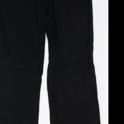 Womens UK Size 16 NEXT Regular Fit  Black Trousers