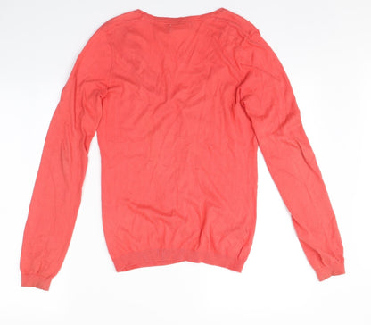 Womens UK Size 10 NEXT Pink Cardigan Jumper