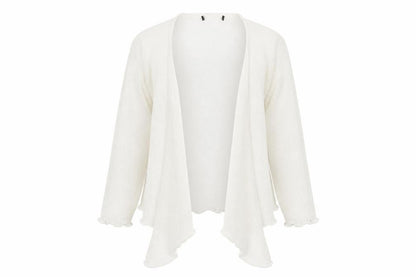 Womens UK Size L Preworn Ivory Cardigan Jumper