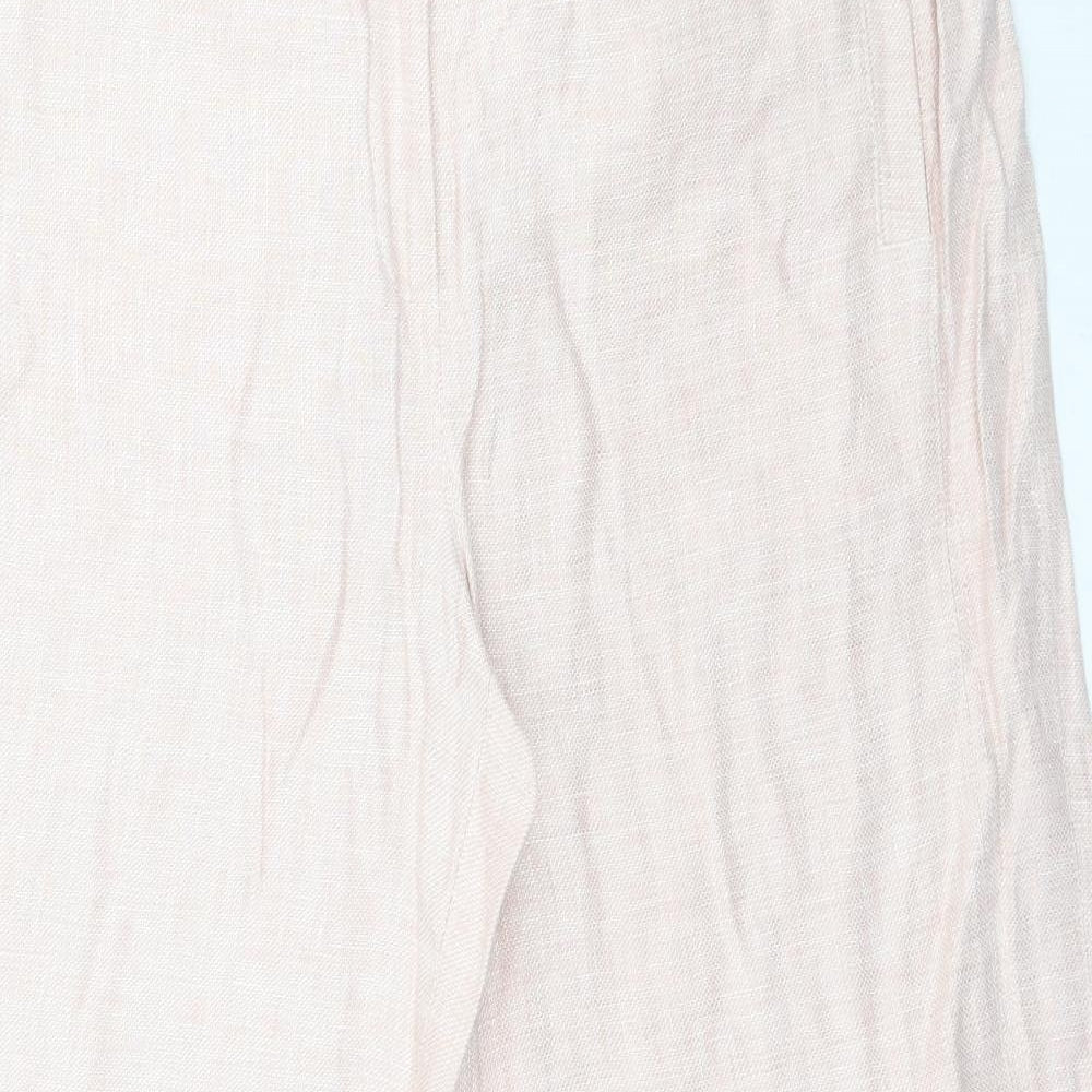 Womens UK Size 14 NEXT Regular Fit  Pink Trousers