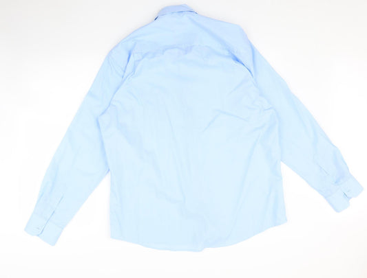 Red Herring Mens Blue    Button-Up Size XL