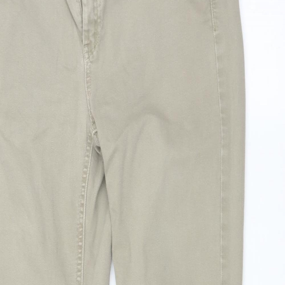Zara Womens Beige   Skinny Jeans Size 8 L29 in