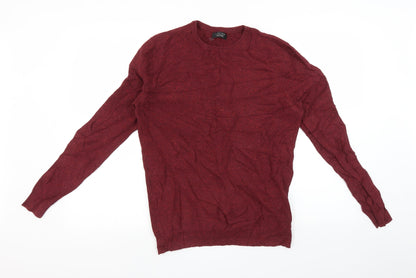 Zara Mens Purple   Pullover Jumper Size M