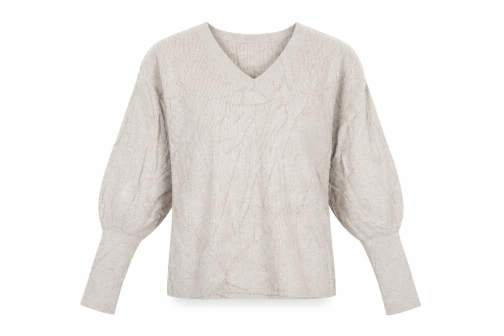Womens UK Size S Marks and Spencer Beige Pullover Jumper