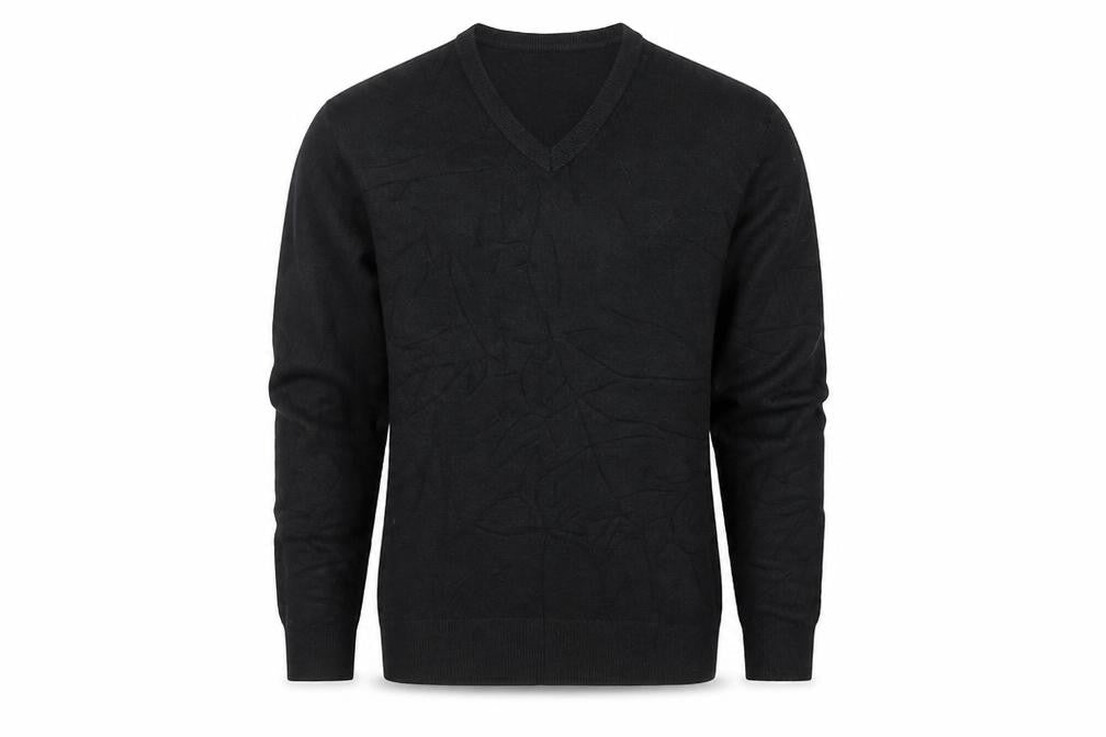 Mens UK Size S Marks and Spencer Black Pullover Sweatshirt