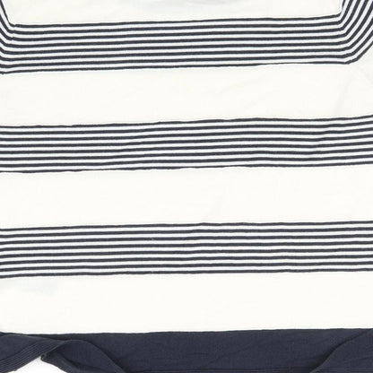 Classic Womens Multicoloured Striped  Pullover Jumper Size 12