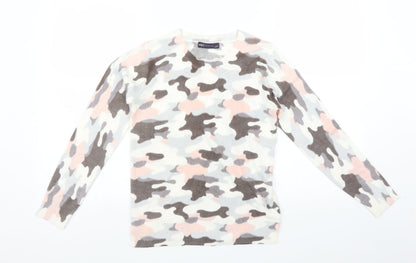 Womens UK Size 8 Marks and Spencer Multicoloured Pullover Jumper