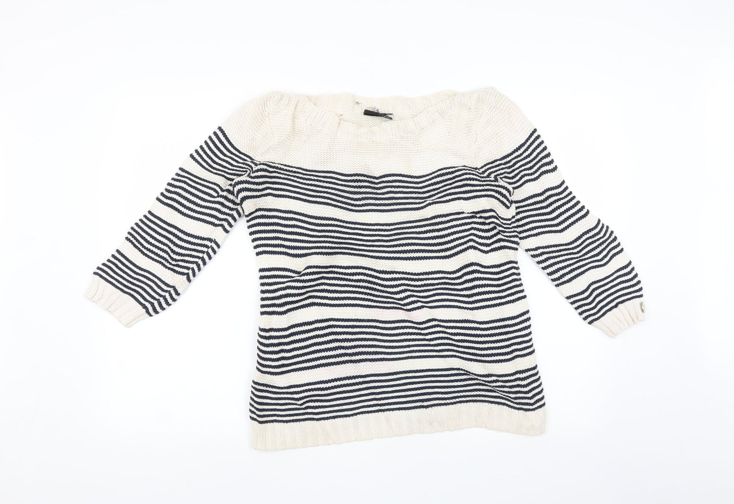 Womens UK Size M Preworn Multicoloured Pullover Jumper