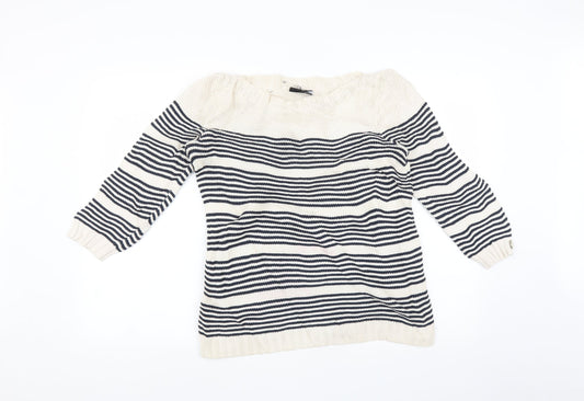 Womens UK Size M Preworn Multicoloured Pullover Jumper