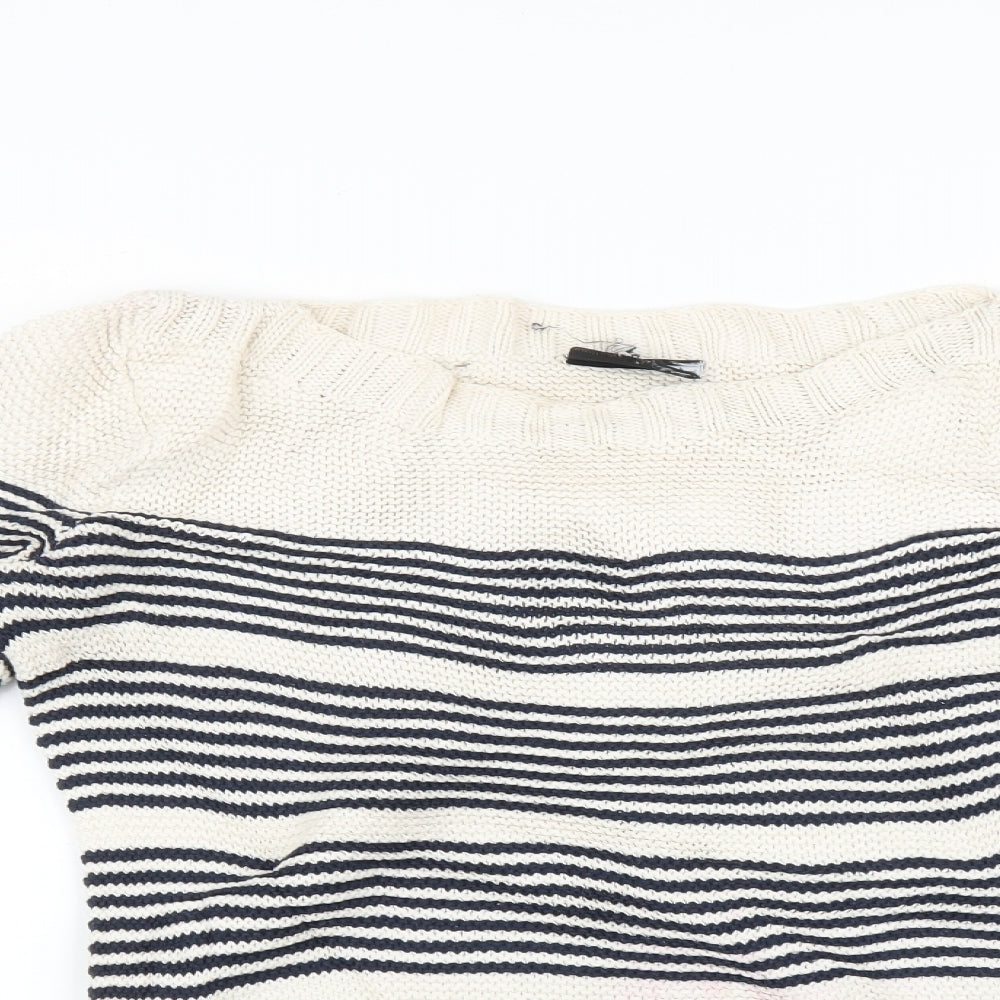 Womens UK Size M Preworn Multicoloured Pullover Jumper