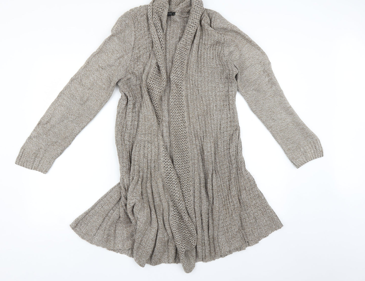 ELLE Womens Brown   Cardigan Jumper Size S