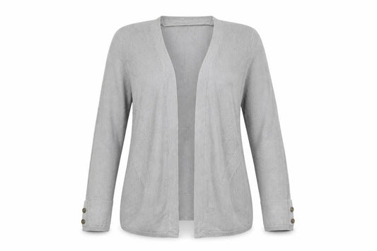 Marks & Spencer Womens Grey   Cardigan Jumper Size 8