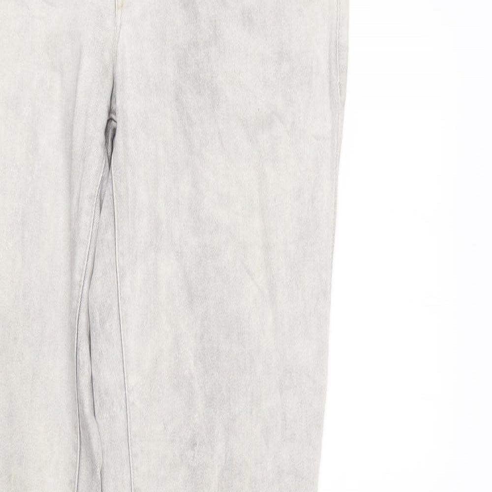 Mens UK Size 29 in Only Regular Fit Skinny Grey Jeans