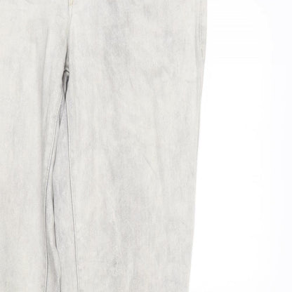 Mens UK Size 29 in Only Regular Fit Skinny Grey Jeans