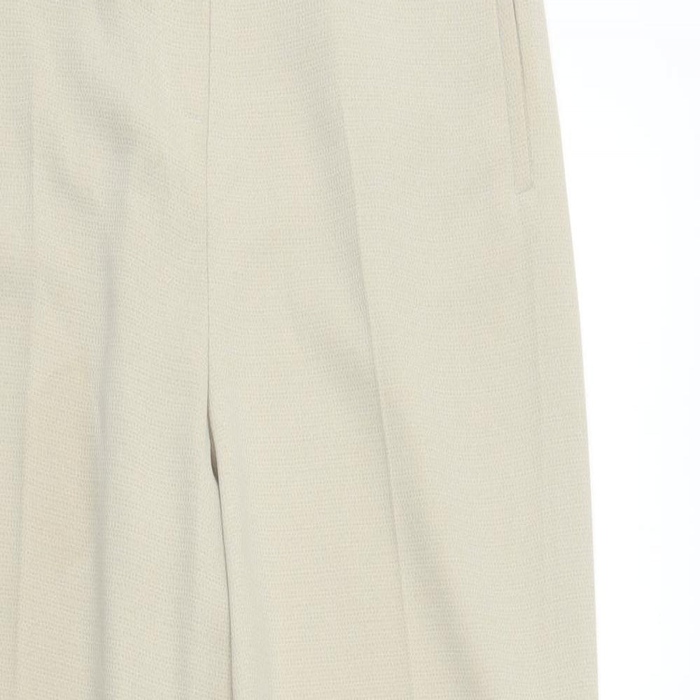 Womens UK Size 14 BHS Regular Fit  Ivory Trousers