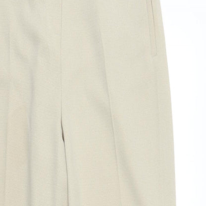 Womens UK Size 14 BHS Regular Fit  Ivory Trousers