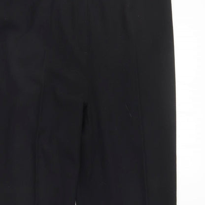 Womens UK Size 34 in M&S Regular Fit Sweatpants Black Trousers