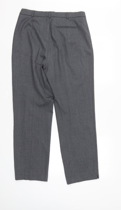 Garduer Womens Grey   Sweatpants Trousers Size 12 L28 in