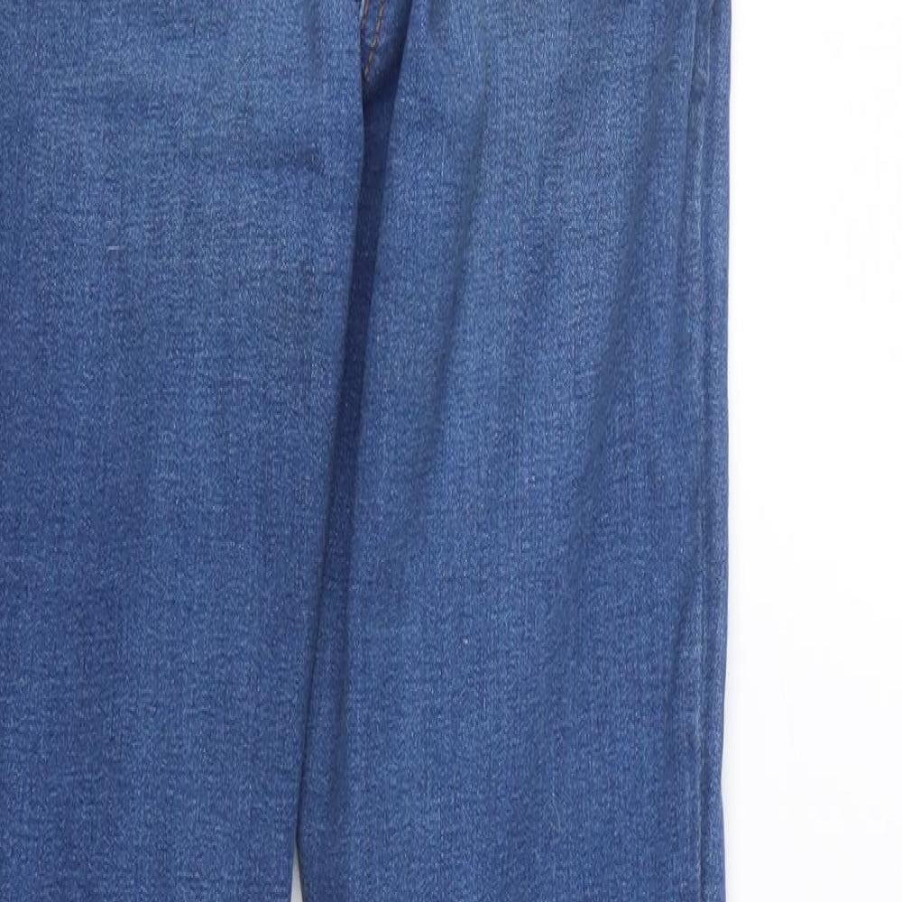/denim Womens Blue  Denim Tapered Jeans Size 8 L29 in