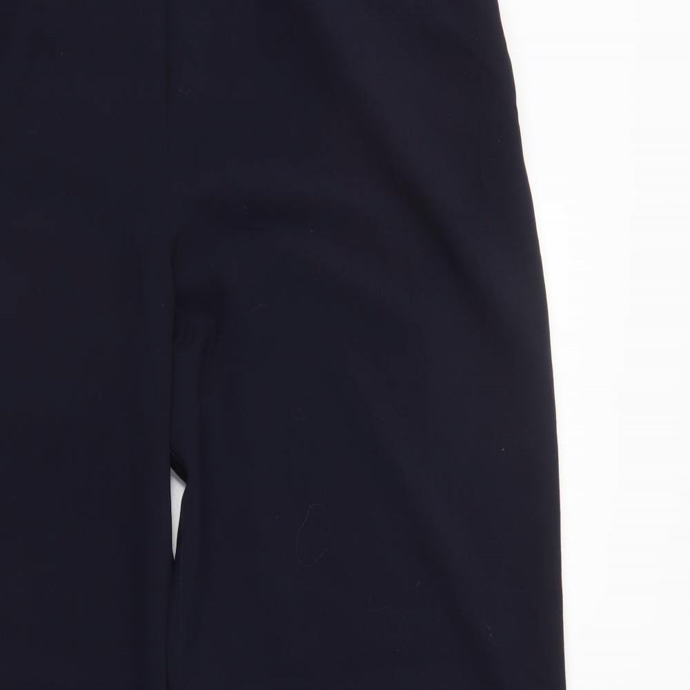 Womens UK Size  m&s Regular Fit  Blue Trousers