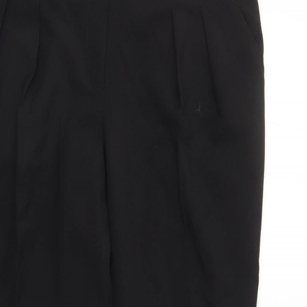 Womens UK Size 12 Dorothy Perkins Regular Fit  Black Trousers