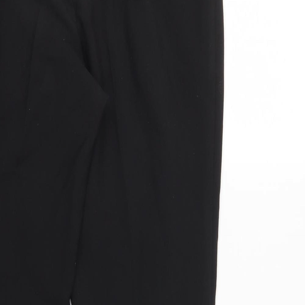 Womens UK Size 12 Dorothy Perkins Regular Fit  Black Trousers