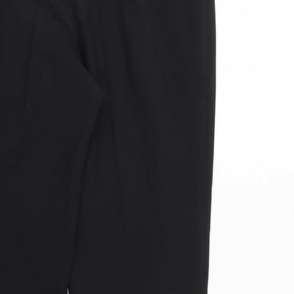 Womens UK Size 12 Dorothy Perkins Regular Fit  Black Trousers