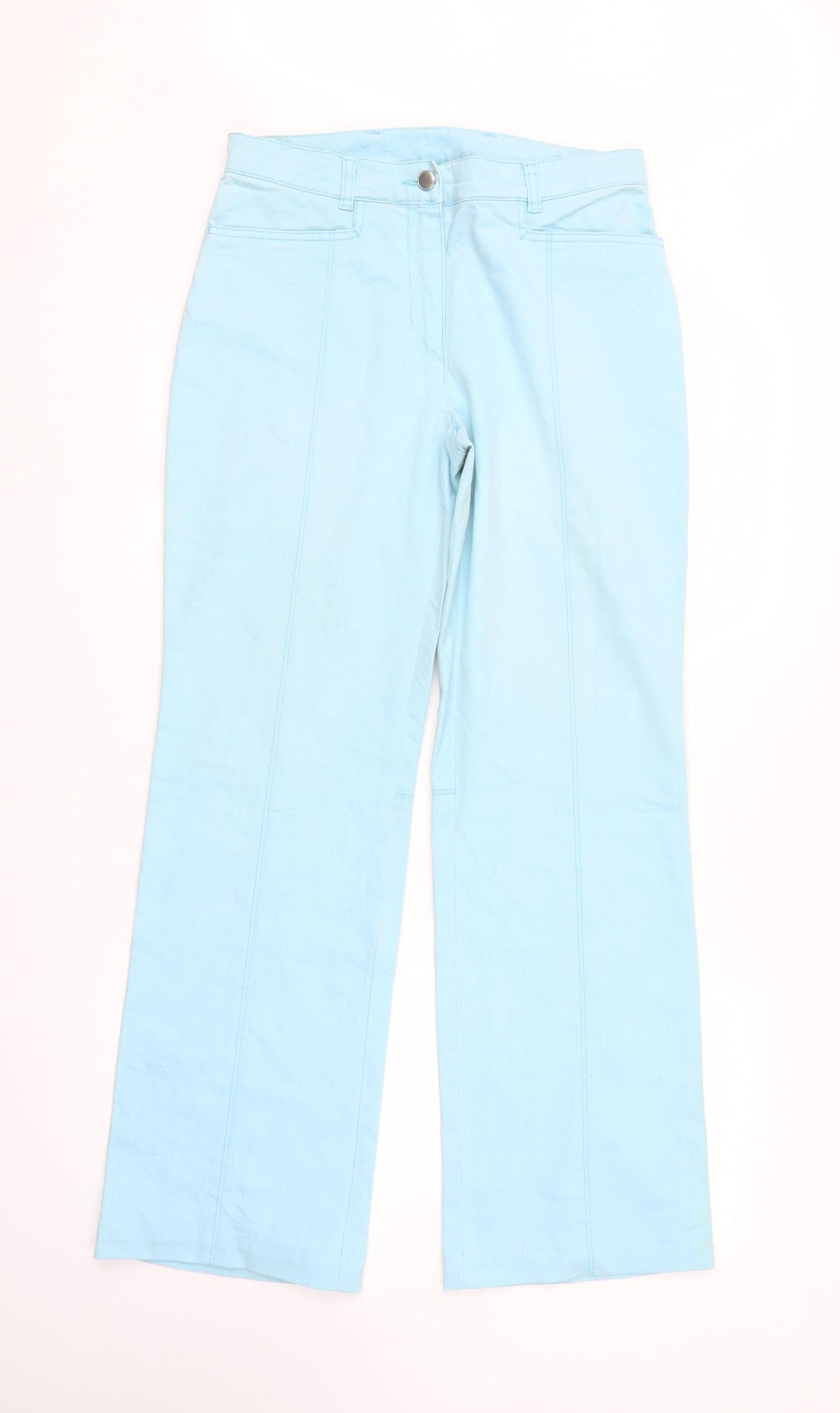 Womens UK Size 10 Cecilia Classics Regular Fit Straight Blue Jeans