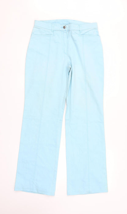 Womens UK Size 10 Cecilia Classics Regular Fit Straight Blue Jeans