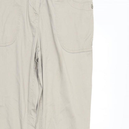 Womens UK Size 14 Cecilia Classics Regular Fit Straight Ivory Jeans