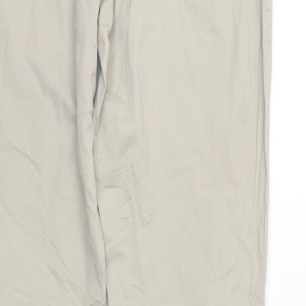 Womens UK Size 14 Cecilia Classics Regular Fit Straight Ivory Jeans