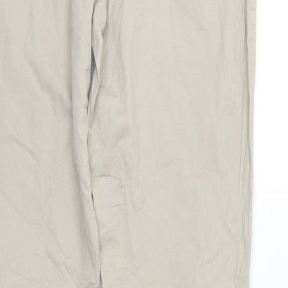 Womens UK Size 14 Cecilia Classics Regular Fit Straight Ivory Jeans