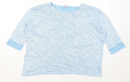 Sophie Girls Blue   Pullover Jumper Size 12-13 Years