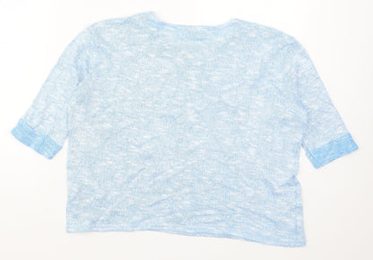 Sophie Girls Blue   Pullover Jumper Size 12-13 Years